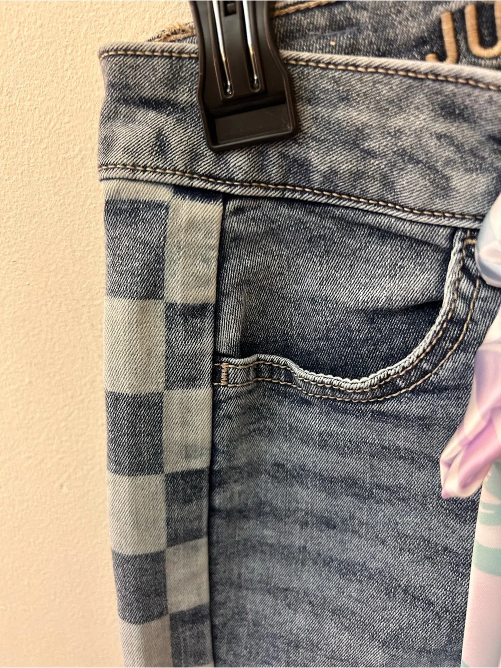 Justice x NASCAR girls flare leg jeans size 8